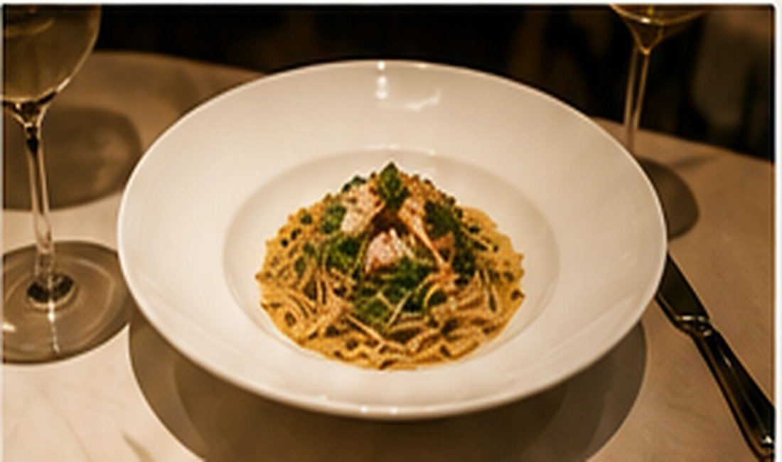 European pasta dish