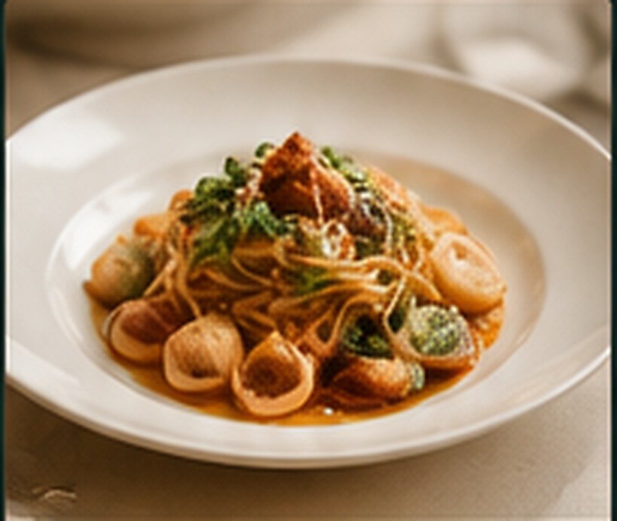 Seafood pasta