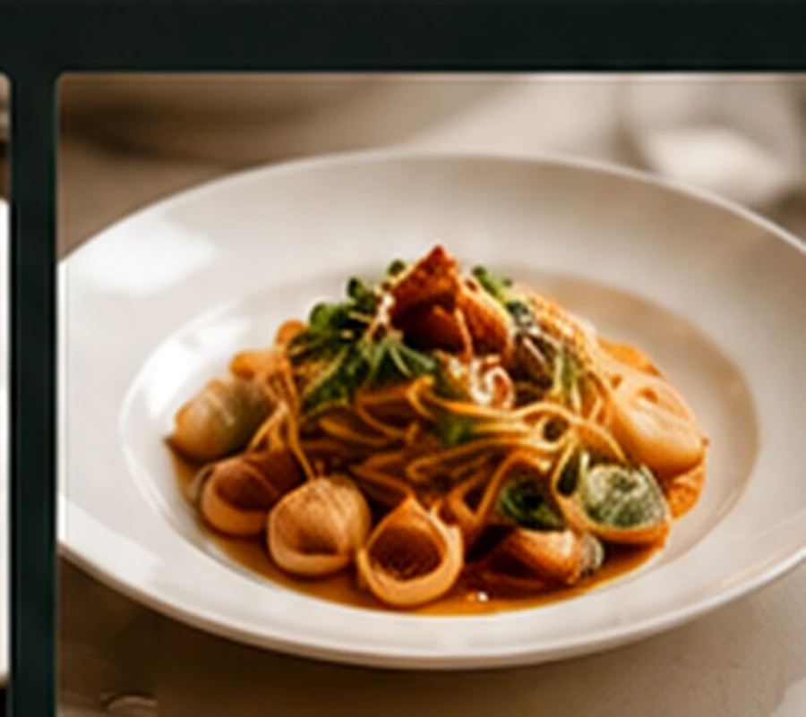 Seafood pasta